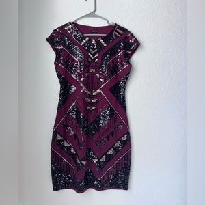Express Size Medium Sequin Dress